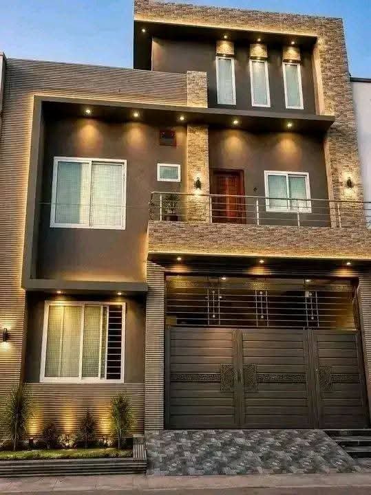 5 Marla double story beautiful new house available for sale in Ismail home green town milt road