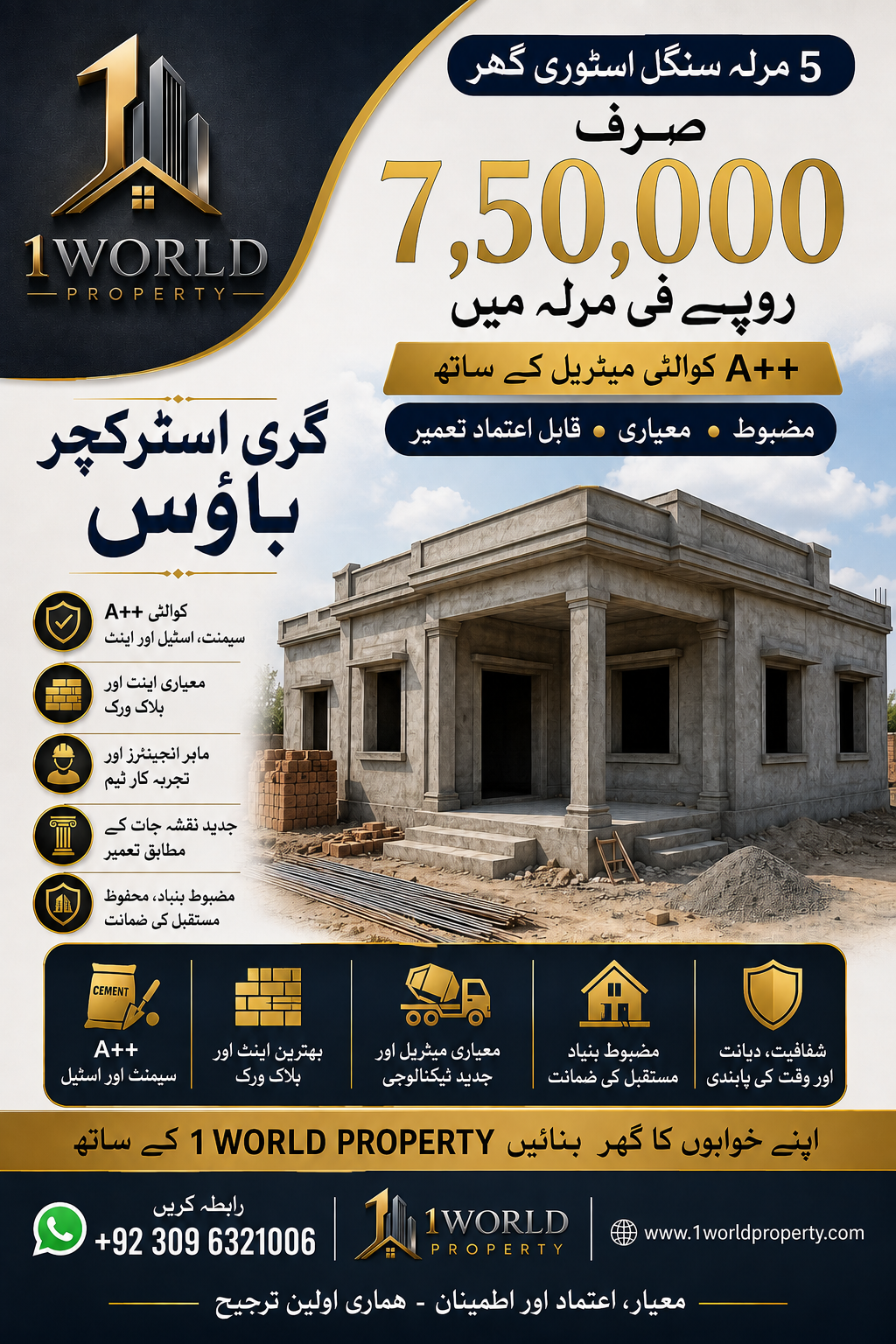 5 marla Gray structure house ab sirf 750000 main lahore Islamabad karachi